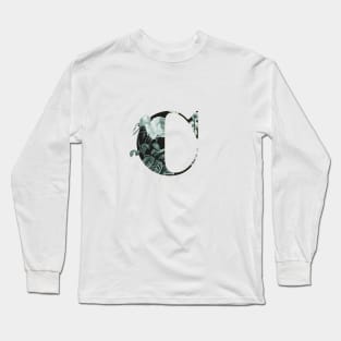 Flower Alphabet C Long Sleeve T-Shirt